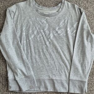 Soho Gray Textured Knit Top